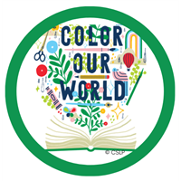 COLOR OUR WORLD Kids Program Completion Badge