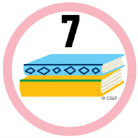 Seven Book!  Badge